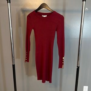 Hooked up sweater dress size XS